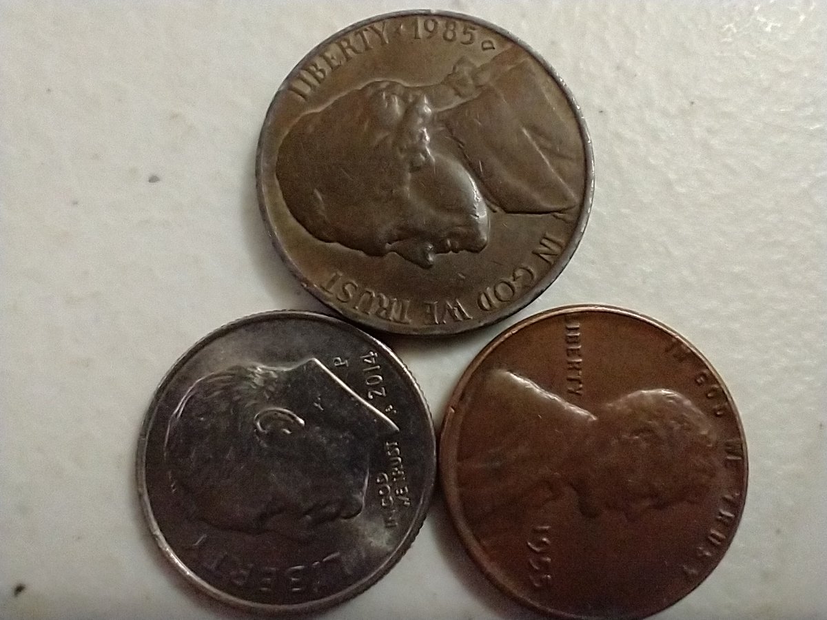 1985-D-Nickel,-Missing-Clad?